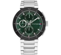 Reloj de Hombre TOMMY HILFIGER LORENZO 1792117 Multifunción Acero Verde Negro