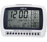 Reloj de mesa MIRAC AZAN - Reloj de oración automático - 2000 ciudades - 7...