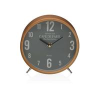 Reloj de Mesa Versa Cafe de Paris Verde Metal 4,5 x 18,5 x 18,5 cm - Marca: Versa - EAN: 8420327560322