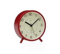 Reloj de Mesa Versa Zeal Rojo Plástico 5,4 x 11,8 x 11 cm - Marca: Versa - EAN: 8420327552853