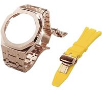 Reloj de metal para reloj Bezel con correa de reloj fluorescente, para GA2100 GA2110 GAB2100 GM2100 Mod Kit for Watch Full, GM-2100, estándar, Estándar