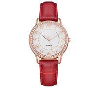 Reloj de moda para mujer, con cinturón, sin batería, rosso, One Size