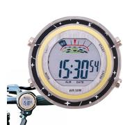 Reloj de moto - Acero inoxidable | Temporizador para scooter con instalación sencilla, Reloj electrónico con luz nocturna resistente a la intemperie, duradero accesorio para moto | Ir en mot