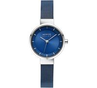 Reloj De Mujer Bering Classic Solar - 14627-307 Con Pulsera De Malla