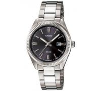 Reloj de Mujer CASIO LTP-1302D-1A1 Pulsera Acero Negro Clásico Vintage