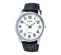 Reloj de Mujer CASIO LTP-1303L-7BVDF Cuero Negro Blanco Clásico Vintage