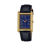 Reloj de Mujer CASIO LTP-B165GL-2BVEF Cuero Negro Azul Dorado Vintage