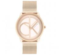 Reloj De Mujer CK CALVIN KLEIN ICONIC 25200035 Acero Inoxidable Mesh Gold Rose