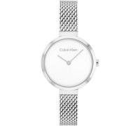 Reloj De Mujer CK CALVIN KLEIN TIMELESS 25200082 Acero Inoxidable Mesh Blanco
