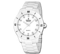 Festina Reloj mujer F20720/2 Ceramic - Acero inoxidable y cerámica, Cuarzo, Cristal mineral, 5 ATM