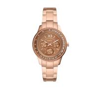 Reloj de Mujer FOSSIL STELLA ES5109 Multifunción Acero Gold Rose Brown