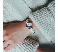 Reloj de mujer genérico esfera relojes cuarzo lujo delicado muñeca negocios analógico pequeño reloj mujer joyería fantasía chica caro, blanco, talla única