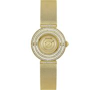 Reloj de Mujer GUESS DREAM GW0550L2 Acero Inoxidable Dorado Mesh Swarovski