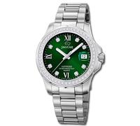 Reloj De Mujer Jaguar De Acero Inoxidable Plateado Jaguar Pro Diver UJ892/5
