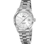 Reloj De Mujer Lotus L18930/1 Con Esfera Plateada Freedom