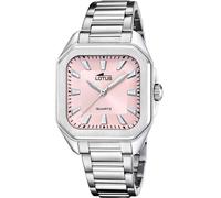 Reloj De Mujer Lotus L18967/3 Con Esfera Cuadrada Rosa
