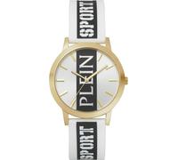 Reloj de Mujer PLEIN SPORT LEGEND PSJBA0223 Silicona Blanco Dorado