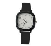 Reloj De Muñeca Analógico - Reloj De Muñeca De Cuarzz, Relojes De Femenina | Cuadrado De Quartzz Elegant Ladies Watches, Silicona Band Lady Wristwatch Con Joyería Fácil De Leer En El Occas