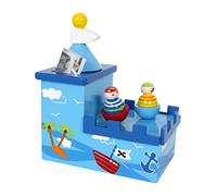 Reloj de Música Y Hucha “Olli Y Bolli“