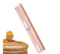 Reloj de para Sauna - Temporizador De para Sauna De 30 Minutos,Reloj De Madera Preciso Accesorios De Montaje En Pared para Entrenamiento para IR Al Baño BBQ Yoga Ejercicio Meditación