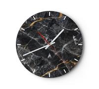 ARTTOR Moderno Reloj de Pared 30x30cm Redondo Decorativo Abstracto - 4899