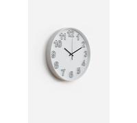Reloj de Pared Ø30x4,5cm─ 2 Colores - COLOR: BLANCO