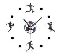 Reloj de pared 50-100 cm negro/blanco reloj adhesivo reloj decorativo 3D