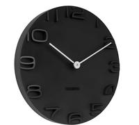 Reloj de pared con agujas cromadas Karlsson On The Edge 42x42x5x42 cm