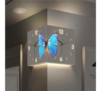 Reloj de pared con mando a distancia, silencioso, moderno, art decó, para salas de estar y pasillos