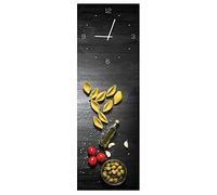 Reloj de Pared de Aluminio Dibond, 20 x 60 cm, Reloj de Pared de Aluminio para Pasta de Cocina, decoración de Pared, Placa de Aluminio, ALU-dibond