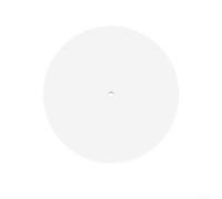 Reloj de pared de madera de 5 mm de grosor, piezas de repuesto en blanco para proyectos de reloj de cuarzo de 8, 10, 12 pulgadas, base blanca para personalización personal (20 cm)