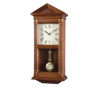 Reloj de Pared de péndulo 51cm, Reloj de péndulo, Reloj de carrillón Suena melodía Antes de Las campanadas, 4/4, y Luego da campanadas, Tiene Silencio Noche