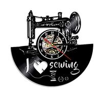 Reloj de Pared de Vinilo, Letrero de Costura, Equipo, Software, máquina, Adornos, Ideas, Citas, diseño, decoración, Vinilo, Decoraciones, Arte, dedal