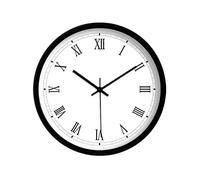 Reloj de pared decorativo simple con números romanos europeos, reloj digital para sala de estar, dormitorio, reloj de pared de cuarzo silencioso, relojes de pared decorativos