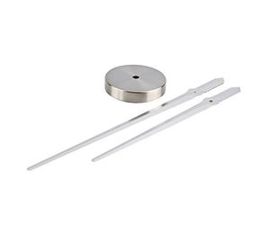 Reloj de pared digital 3D resistente al agua para manualidades Material: vidrio orgánico