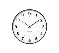 Reloj De Pared Explore Scientific RAC1003 Con Números Blanco Plástico