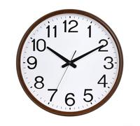 Reloj de pared funcional de 13 pulgadas, elegante diseño que funciona con pilas, perfecto para cualquier habitación de tu hogar (C)