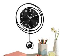 Reloj de pared genérico, reloj antiestético, 11 pulgadas de batería operada Clear Number Wall Clocks for Home Bedroom Bathroom School Hotel Farmhouse Use, Design, Easy Read Display