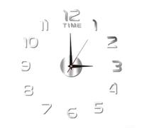 Reloj de pared grande 3D moderno sin marco acrílico para espuma EVA, reloj de pared decorativo para sala de estar, dormitorio, oficina, tienda, decoración del hogar, elegante diseño silencioso para