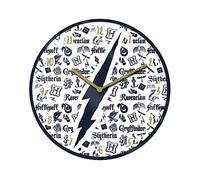 Reloj de Pared Harry Potter Mundo Mágico 25 cm | Ideal para Salón | Analógico Redondo | Pila AA | Producto Oficial | Regalo Friki