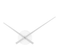 Karlsson Reloj de Pared Little Big Time Mini Aluminio Plateado, Aluminium, 44x44x5 cm
