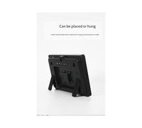 Reloj de Pared LED Inteligente con Pantalla , Silenciador, Temperatura y Humedad, Reloj Meteorológico, Alarma Digital Multifuncional.