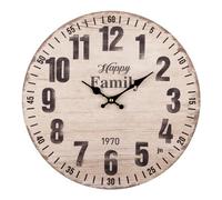 Reloj De Pared Lowell JUSTAMINUTE Happy Family Multicolor
