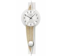 Reloj de pared moderno con mecanismo a cuarzo de AMS AM W7455 nuevo