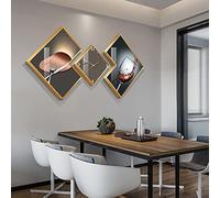 Reloj de pared moderno creativo hogar montado en la pared reloj tick tick pared pared montado relojes de pared, pintura decorativa arte mural casa montado en la pared reloj montado signo grifo