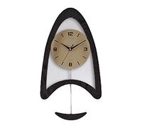 Reloj de Pared Moderno para Interiores, con péndulo, Luminoso, Decorativo, para casa y Oficina, sin tictac (38 x 69 cm/15 x 27 Pulgadas).