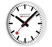 Reloj De Pared Mondaine Blanco, Diámetro 25cm, A990.CLOCK.10SBB