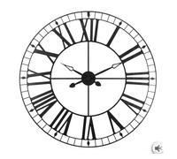 Reloj de pared para salón y comedor tibor, diseño elegante, color negro 88 cm, moderno y decorativo