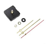 Reloj de pared silencioso de rosca larga para una hora precisa y bajo consumo de energía, para reemplazo y reparación de relojes de 30 a 35 cm de diámetro (D)