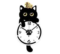 Reloj de pared silencioso, sin tictac, funciona con pilas, fácil de leer para el hogar, cocina, aula, escuela, relojes decorativos para estante